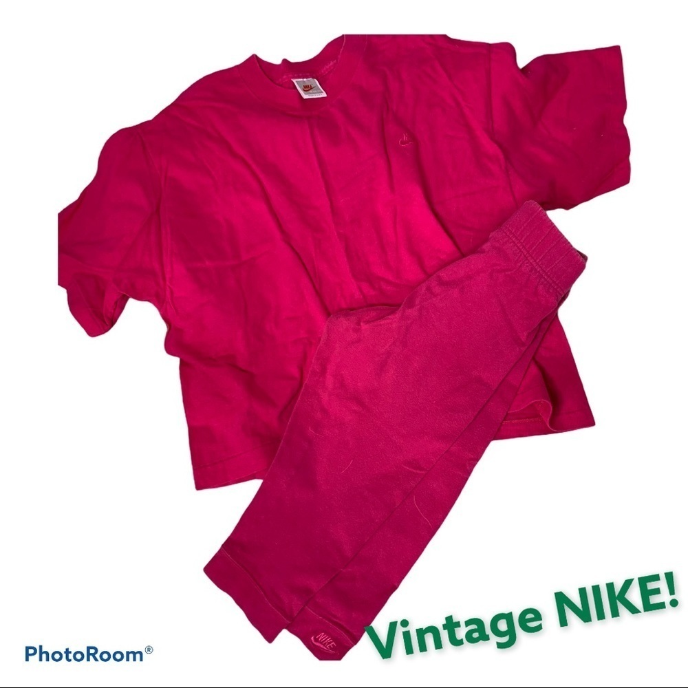 Nike VTG. 80’s 90’s Outfit Shirt/Shorts S/M